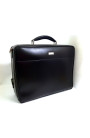 MONTBLANC paper holder Meisterstuck porta Computer in black leather Ref. 103398. NEW!