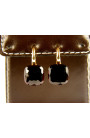 POMELLATO earrings Nudo in 18Kt rose and white gold with garnet Ref. OA1071OGO6. NEW!