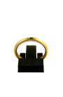 POMELLATO ring Milano in 18Kt brushed yellow gold and emerald Size 12 Ref. AA002SOSM. NEW!