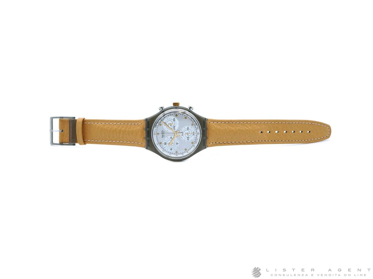 Swatch Chrono Sirio SCM101 Vintage SWATCH Chrono Sirio in plastica Ref. SCM101. NUOVO! * Lister Agent