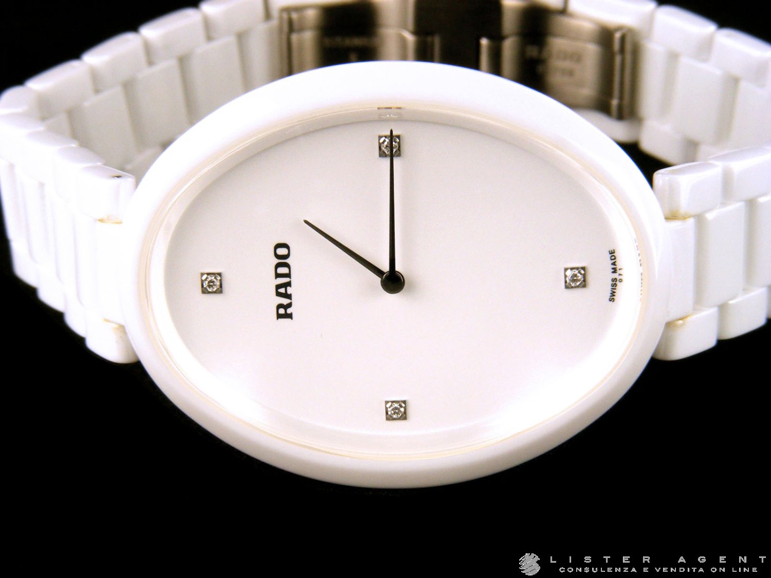 RADO Essenza céramique Touch en céramique blanche R53092712