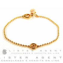 Bracelet CRIVELLI Easy Baby Girl en or rose 18Kt et diamants ct 0,14 G SI Ref. 71525. NEUF!