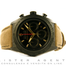 TUDOR Black Shield Chronographe automatique en noir Pvd acier AUT Réf. M42000CN-0016. NEUF!