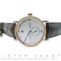 CHRONOSWISS Delphis Automatique en acier et or rose 18Kt Argentè Ref. CH1422R. NEUF!