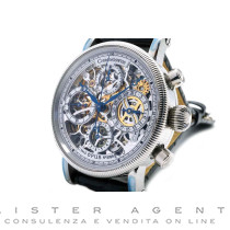 CHRONOSWISS Opus Automatique en acier Skeleton Ref CH7523. NEUF!