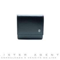 CARTIER portafoglio con porta carte di credito Le Must de Cartier 6cc in pelle bordeaux con metallo placcato oro giallo Ref. L3000479. NUOVO!