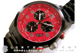 PIRELLI Racing Chronographe en Pvd acier Rouge Ref. R7973605085. NEUF!