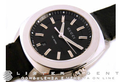 GUCCI Mod. 142XL en acier Noir Ref. YA142206. NEUF!