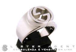 GUCCI bague Interlocking G en argent 925 Taille 20 Ref. YBC356248001020. NEUF!