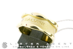 SALVINI bague Sunny en or jaune 18Kt avec diamant ct 0,01 Ref. 20076549. NEUF!