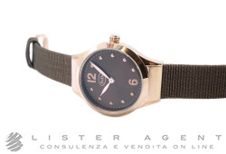 DODO by Pomellato montre Femme Chocolat en acier plaqué or rosé Marron Ref. WAD6SMPVD. NEUF!