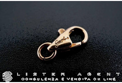 GIOVEPLUVIO chiusura Moschettone in oro orsa 18Kt. NUOVO!