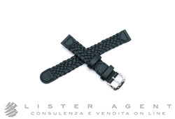 DODO by Pomellato bracelet LADY en tissu noir MM 14 avec boucle. NEUF!