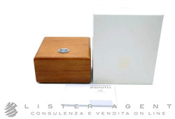 ZENITH scatola per orologio Elite in legno. NUOVA!