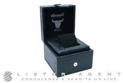 INGERSOLL scatola Bison in pelle nera. NUOVA!