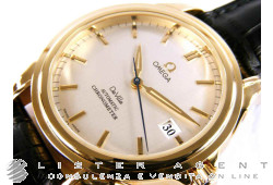 OMEGA De Ville Co-Axial Automatique en or jaune 18Kt Argenté Ref. 46313000. NEUF!