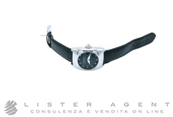 PASQUALE BRUNI montre pour femme en acier Noir avec diamants Ref. PBU001ACBD-1012638. NEUF!