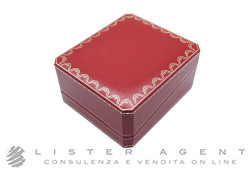 CARTIER scatola per orologio Cougar in pelle rossa Ref. CO572. NUOVA!
