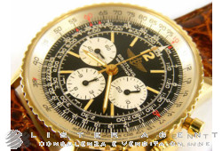 BREITLING Navitimer remontage manuel en or 18 carats Réf. 81600 del 1989. UTILISÉ!