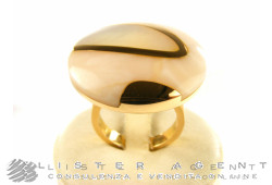 Bague en or rose 18 carats avec coquillage et nacre. NEUF!