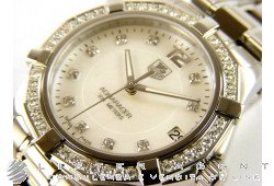 TAG HEUER Femme Aquaracer en acier et diamants Ref. WAF1313BA0819. NEUF!