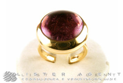 MARIA CALLAS bague collection Eclissi en or rose 18Kt avec tourmaline Taille 14 Ref. EC01 / 6RO3. NEUF!