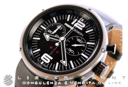 MOMO DESIGN Evo Chronographe en acier Noir Ref. MD1012BSR-12. NEUF!