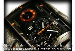 POLICE Chronographe Dual Time en acier noir Pvd Ref. PL141397JSB. NEUF!