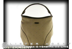 Sac à main MONTBLANC Signature en cuir marron Ref. 107776. NEUF!