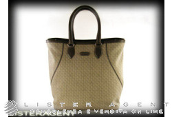Sac à main MONTBLANC Signature en cuir marron Ref. 107781. NEUF!