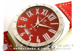 MONTRES DE LUXE Boxer aluminium en aluminium Rouge. NEUF!