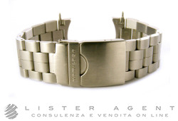 HAMILTON bracelet pour montre en acier avec boucle déployante de marque MM22 Ref. AL42. NEUF!