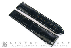 Bracelet OMEGA en crocodile bleu MM 21/18 Ref. O98000449. NEUF!