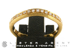 MARCO BICEGO bague Pianeti en or jaune 18Kt avec diamants ct 0,30 Taille 14 Ref. AB438B. NEUF!