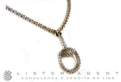 GUCCI collier Horsebit Light en argent 925 Ref. YBB35696100100U. NEUF!