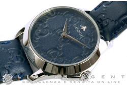 GUCCI Mod. 126MD en acier Bleu Ref. YA1264032. NEUF!
