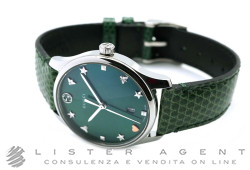 GUCCI G-Timeless en acier Nacre vert Ref. YA126585. NEUF!
