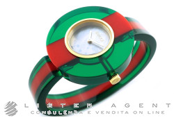 GUCCI Vintage Web en plexiglas Nacre Ref. Ya143404. NEUF!