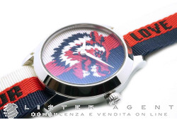 GUCCI G-Timeless Mod. 126MD en acier Ref. YA1264059. NEUF!