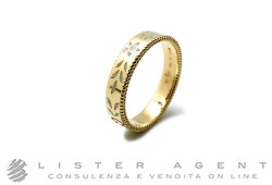 GUCCI bague Icon 4MM en or jaune 18Kt Taille 53 Ref. YBC414006001013. NEUF!