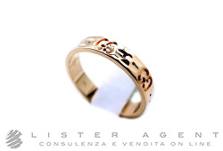 GUCCI bague Icon 4MM en or rose 18Kt Taille 54 Ref. YBC414006002014. NEUF!