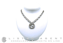 GUCCI collier Interlock-G en argent 925 Ref. YBB52489000100U. NEUF!