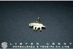 DODO by Pomellato ciondolo grande Dinosauro Triceratopo in oro giallo 18Kt. NUOVO!