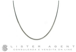 DODO by Pomellato collana in titanio e oro rosa 9Kt Ref. DC9/T. NUOVO!