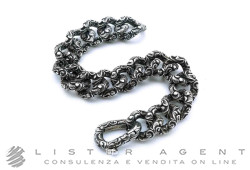MARIA & LUISA Jewels bracciale in argento 925 brunito Ref. AA0080. NUOVO!