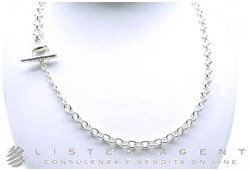 GUCCI collana Horsebit in argento 925 Ref. YBB78116000100U. NUOVA!