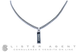 GUCCI collana Tag Pendente in argento 925 Ref. YBB67871400300U. NUOVA!