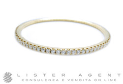 DEMEGLIO bracciale elastico Tennis in oro giallo 18Kt e diamanti ct 3.35 Ref. 22016668-BTE85DBOG. NUOVO!