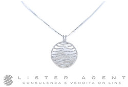 COLLANA in oro bianco 18Kt con diamanti ct 0.77 H Vvs Ref. P1537DW. NUOVA!