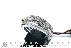 DAMIANI anello Universo in oro bianco 18Kt e diamanti ct 0,52 Misura 15.50 Ref. 20016640. NUOVO!